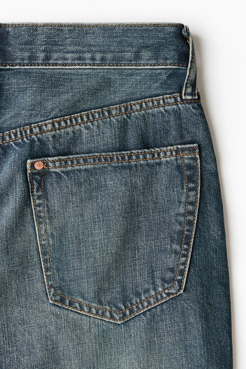 H&M  Straight Regular Jeans for Men | Best Price UAE